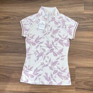 Kastel Denmark - Short Sleeve Sun Shirt - Orchid Leaf - XXS